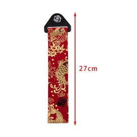 Brand New Jdm Sakura Koi Fish High Strength Red Tow Towing Strap Hook For Front / REAR BUMPER JDM