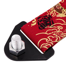 Load image into Gallery viewer, Brand New Jdm Sakura Koi Fish High Strength Red Tow Towing Strap Hook For Front / REAR BUMPER JDM