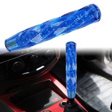 Load image into Gallery viewer, Brand New Universal VIP 250mm Transparent Manual Blue Twist Crystal Bubble Racing Gear Shift Knob M8 M10 M12