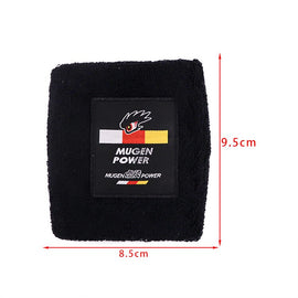 Brand New 2PCS Racing Mugen Eye Black Car Reservoir Tank Oil Cover Sock Racing Tank Sock