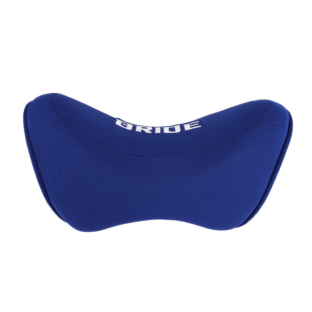 Brand New 1PCS Bride Blue Car Neck Headrest Pillow Cloth Racing MEMORY FOAM
