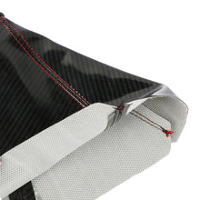 Load image into Gallery viewer, Brand New Universal TRD Carbon Fiber Leather PVC Style Black Stitch Leather Gear Manual Shifter Shift Knob Boot