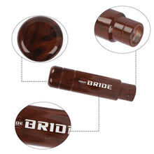 Load image into Gallery viewer, Brand New Universal 13CM Bride Aluminum Wood Manual Gear Stick Shift Knob Lever Shifter M8 M10 M12