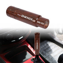 Load image into Gallery viewer, Brand New Universal 13CM Bride Aluminum Wood Manual Gear Stick Shift Knob Lever Shifter M8 M10 M12