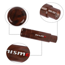 Load image into Gallery viewer, Brand New Universal 13CM Nismo Aluminum Wood Manual Gear Stick Shift Knob Lever Shifter M8 M10 M12