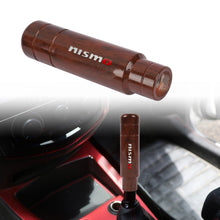 Load image into Gallery viewer, Brand New Universal 13CM Nismo Aluminum Wood Manual Gear Stick Shift Knob Lever Shifter M8 M10 M12