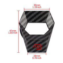 Load image into Gallery viewer, Brand New Universal Mazdaspeed Carbon Fiber Style Car Engine Start Stop Push Button Switch Decoration Cover Cap Accessories