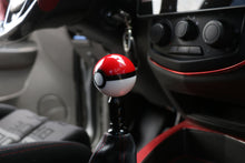 Load image into Gallery viewer, Brand New Universal JDM Pokeball Round Ball Gear Shift Knob Lever + Blue Adapter For Non Threaded Shifters M12x1.25