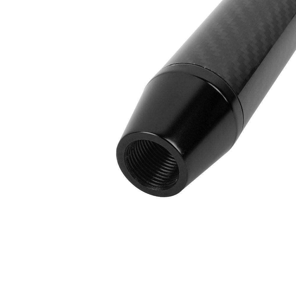 Brand New 13CM HKS Universal Black Carbon Fiber Manual Gear Stick Shift Knob Lever Shifter M8 M10 M12