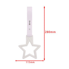 Load image into Gallery viewer, Brand New Star Handle White JDM TSURIKAWA Ring Subway Train Bus Handle Strap Charm Drift