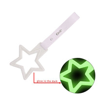Load image into Gallery viewer, Brand New Glow in the Dark Star Handle White JDM TSURIKAWA Ring Subway Train Bus Handle Strap Charm Drift