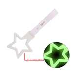 Brand New Glow in the Dark Star Handle White JDM TSURIKAWA Ring Subway Train Bus Handle Strap Charm Drift