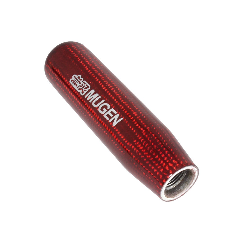 Brand New Universal Real Carbon Fiber Red Manual MT Mugen 5/6-Speed Shifter Shift Knob