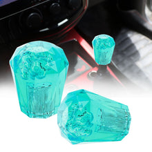 Load image into Gallery viewer, Brand New JDM Universal Diamond Crystal VIP Style Manual Shifter Shift Knob 60MM Green