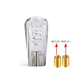 Brand New JDM Universal Diamond Crystal VIP Style Manual Shifter Shift Knob 100MM Black