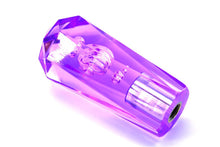 Load image into Gallery viewer, Brand New JDM Universal Diamond Crystal VIP Style Manual Shifter Shift Knob 100MM Purple
