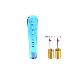 Load image into Gallery viewer, Brand New JDM Universal Diamond Crystal VIP Style Manual Shifter Shift Knob 200MM Blue
