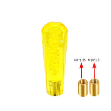 Load image into Gallery viewer, Brand New JDM Universal Diamond Crystal VIP Style Manual Shifter Shift Knob 200MM Gold