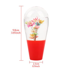 Load image into Gallery viewer, Brand New Universal JDM Red Crystal Real Flowers Head Manual Car Gear Shift Knob shifter M8 M10 M12