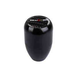 Brand New Universal Ralliart Carbon Fiber Sticker Aluminum Manual Gear Stick Black Shift Knob Shifter M8 M10 M12