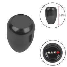 Load image into Gallery viewer, Brand New JDM Universal Nismo Black Sticker Aluminum Manual Gear Stick Black Shift Knob Shifter M8 M10 M12
