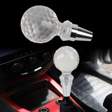 Load image into Gallery viewer, Brand New Universal Clear Aluminum Car Manual Gear Shift Knob Lever Shifter Golf Ball Shape M8 M10 M12