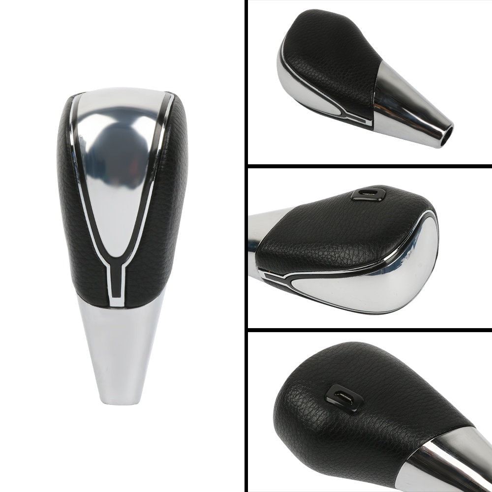 Brand New Universal Blue Touch Activated Sensor LED Light USB Charge Car Auto Gear Shift Knob
