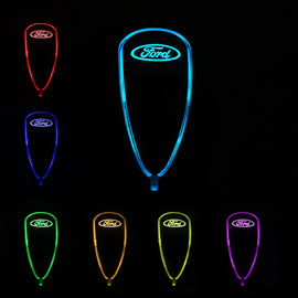Brand New Ford Universal Auto Gear Shift Knob LED Light Multi Color Touch Activated Sensor M8 M10 M12