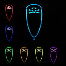 Load image into Gallery viewer, Brand New Chevrolet Universal Auto Gear Shift Knob LED Light Multi Color Touch Activated Sensor M8 M10 M12