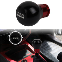 Load image into Gallery viewer, Brand New Universal Jdm HKS Aluminum Black/Red Manual MT Racing Car Gear Shift Knob M8 M10 M12