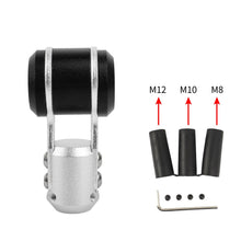 Load image into Gallery viewer, Brand New Universal Black Aircraft Aluminum Manual Racing Gear Stick Shifter Shift Knob M8 M10 M12
