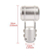 Load image into Gallery viewer, Brand New Universal Silver Aircraft Aluminum Manual Racing Gear Stick Shifter Shift Knob M8 M10 M12