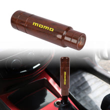 Load image into Gallery viewer, Brand New Universal 13CM Momo Aluminum Wood Manual Gear Stick Shift Knob Lever Shifter M8 M10 M12