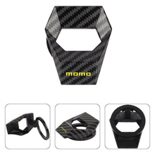 Load image into Gallery viewer, Brand New Universal Momo Carbon Fiber Style Car Engine Start Stop Push Button Switch Decoration Cover Cap Accessories