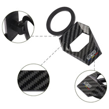Load image into Gallery viewer, Brand New Universal Mugen Carbon Fiber Style Car Engine Start Stop Push Button Switch Decoration Cover Cap Accessories