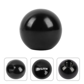 Brand New Universal Nismo Black Aluminum Round Ball Shift Knob Manual Car Racing Gear Shifter M8 M10 M12