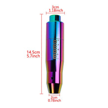 Load image into Gallery viewer, Brand New JDM Universal Momo Neo-Chrome Aluminum Automatic Stick Gear Shift Knob Shifter