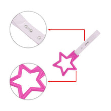 Load image into Gallery viewer, Brand New Star Handle Pink JDM TSURIKAWA Ring Subway Train Bus Handle Strap Charm Drift