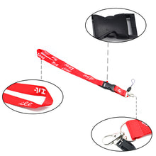 Load image into Gallery viewer, BRAND NEW ILLEST V2 Car Keychain Tag Rings Keychain JDM Drift Lanyard Red