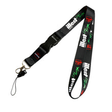 Load image into Gallery viewer, BRAND NEW ILLEST BRIDE Car Keychain Tag Rings Keychain JDM Drift Lanyard Black