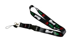 Load image into Gallery viewer, BRAND NEW ILLEST BRIDE Car Keychain Tag Rings Keychain JDM Drift Lanyard Black