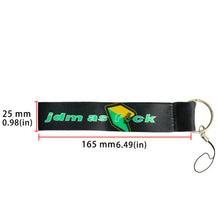 Load image into Gallery viewer, BRAND NEW JDM AS FCK DOUBLE SIDE Racing Cell Holders Keychain Universal