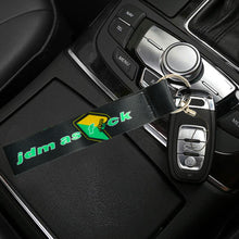 Load image into Gallery viewer, BRAND NEW JDM AS FCK DOUBLE SIDE Racing Cell Holders Keychain Universal