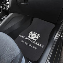 Load image into Gallery viewer, Brand New 4PCS JUNCTION PRODUCE Racing Black Fabric Car Floor Mats Interior Carpets