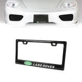 Brand New Universal 100% Real Carbon Fiber Land Rover License Plate Frame - 1PCS