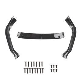 Brand New 3PCS 2014-2016 LEXUS IS250/IS350/IS200T F-SPORT Carbon Look Front Bumper Lip Kit