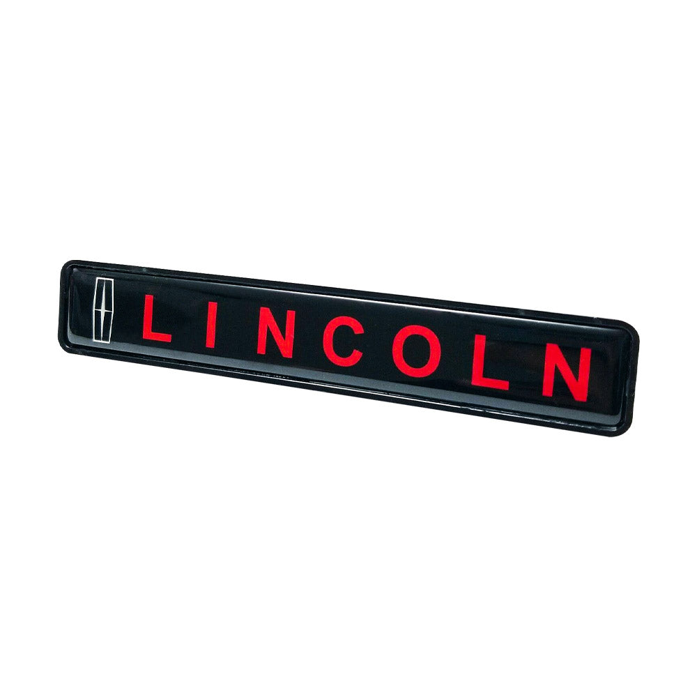 BRAND NEW 1PCS LINCOLN NEW LED LIGHT CAR FRONT GRILLE BADGE ILLUMINATED DECAL STICKER