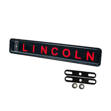 Load image into Gallery viewer, BRAND NEW 1PCS LINCOLN NEW LED LIGHT CAR FRONT GRILLE BADGE ILLUMINATED DECAL STICKER