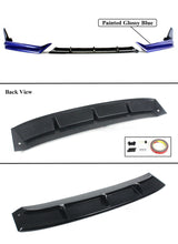 Load image into Gallery viewer, BRAND NEW 3PCS 2021-2022 Honda Accord Yofer Still Night Pearl Front Bumper Lip Splitter Kit