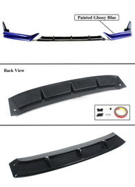 BRAND NEW 3PCS 2021-2022 Honda Accord Yofer Still Night Pearl Front Bumper Lip Splitter Kit